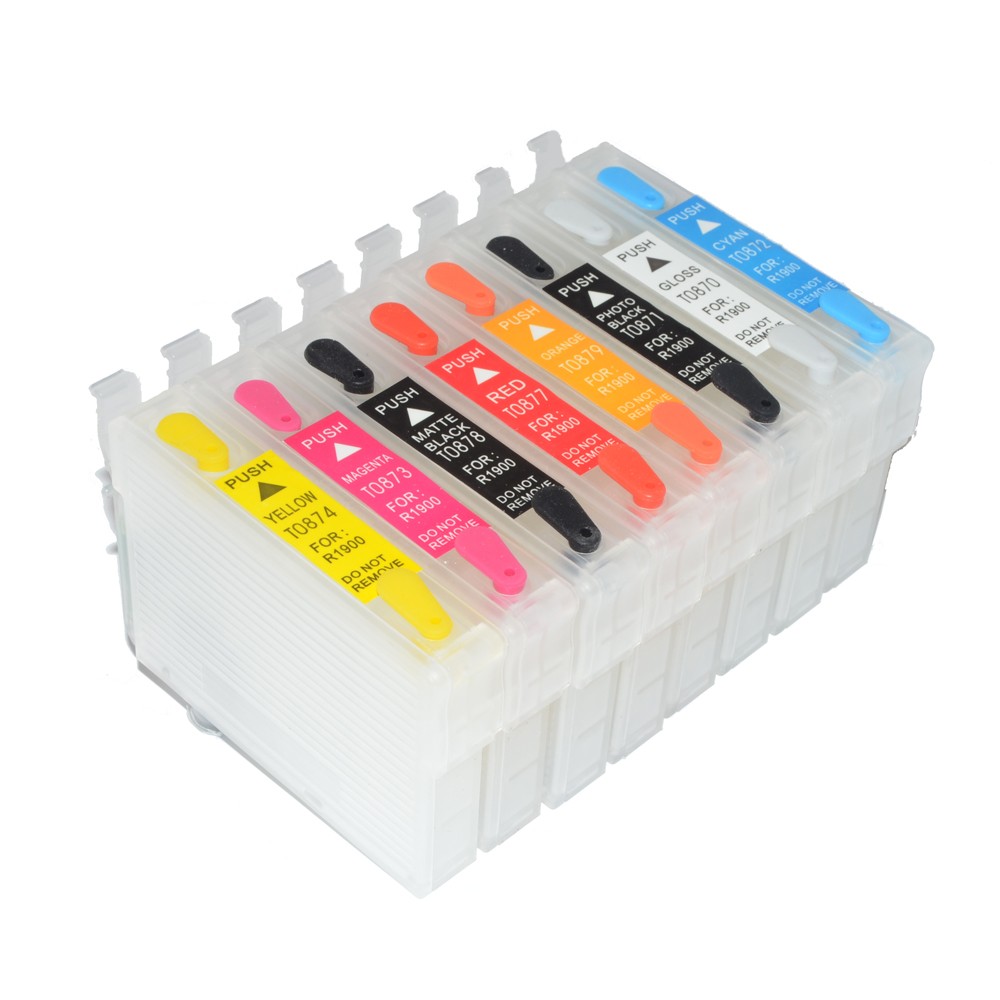 Cartuse reincarcabile pentru Epson Photo R1900 - imagine 3